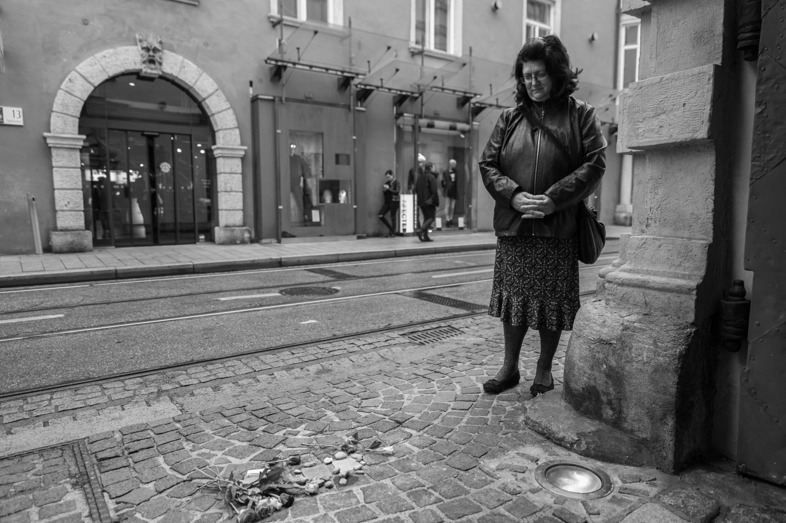 Gedenkfeiern und Verlegung der "Stolpersteine" in Graz, am 27. 9. 2017.