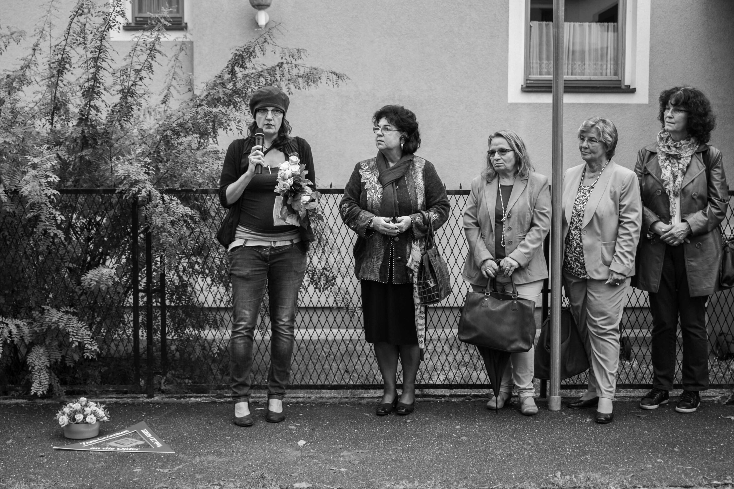 Gedenkfeiern und Verlegung der "Stolpersteine" in Graz, am 27. 9. 2017.